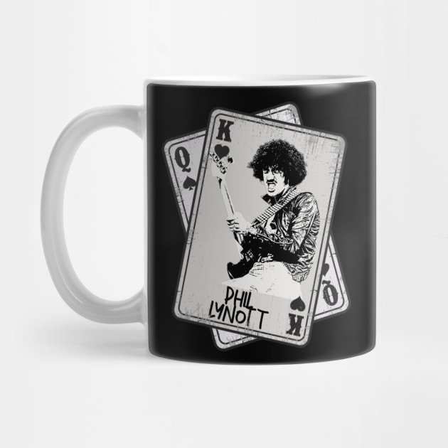 Retro Phil LYNOTT Card Style by Slepet Anis